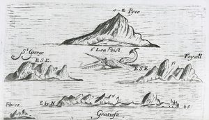 亚速尔群岛，c.1597 作者 英语学校